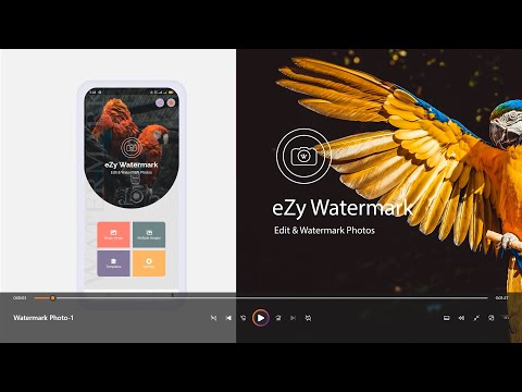 eZy Watermark Photos mobile app