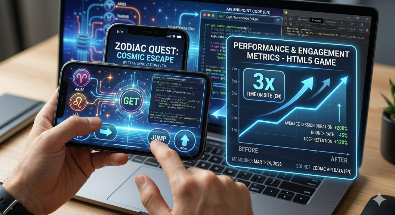 Přidal jsem HTML5 hry na svůj web a uživatelé začali zůstávat třikrát déle