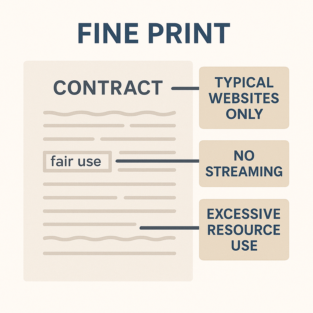 How shared hosting is engineered to look limitless (until it isn’t)