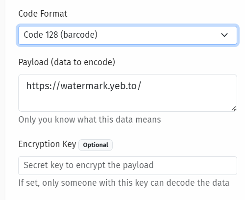AES-256-versleutelde payloads