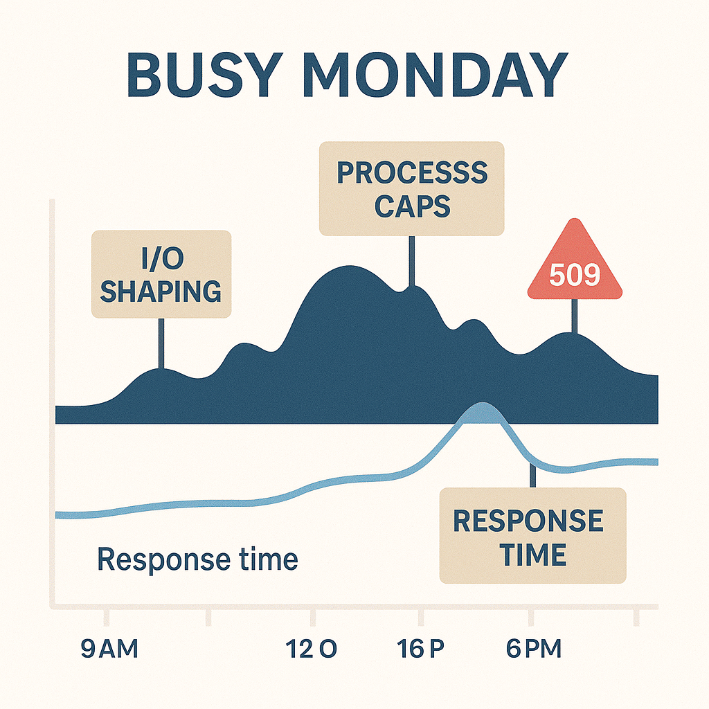 What “unlimited” looks like on a busy Monday