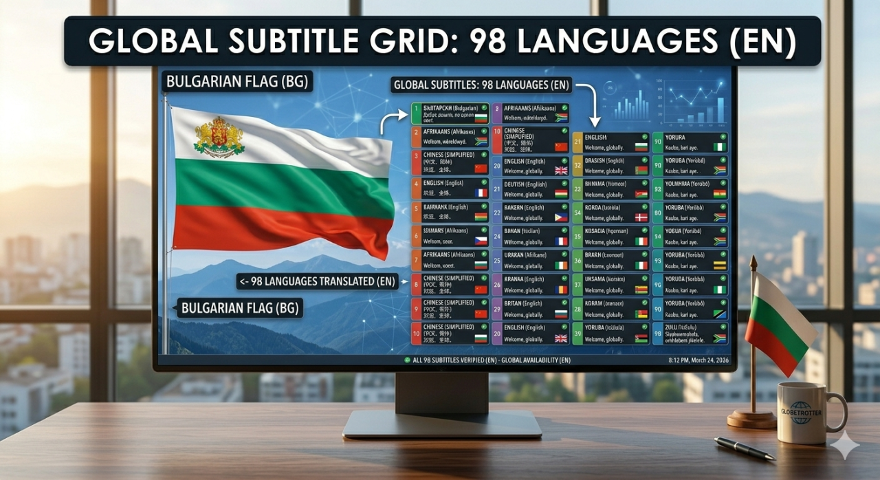 Bulgarian Does Not Exist for Most Subtitle Tools So I Built One That Supports 98 Languages