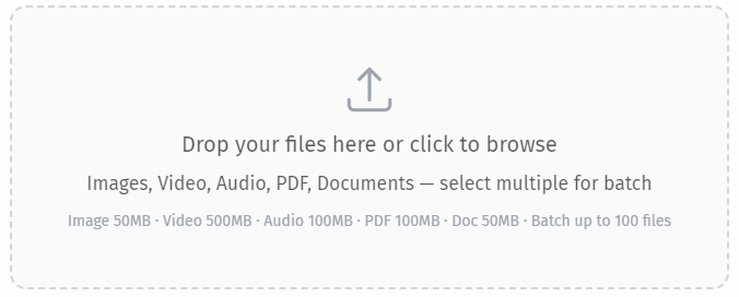 Werkt met elk bestandstype